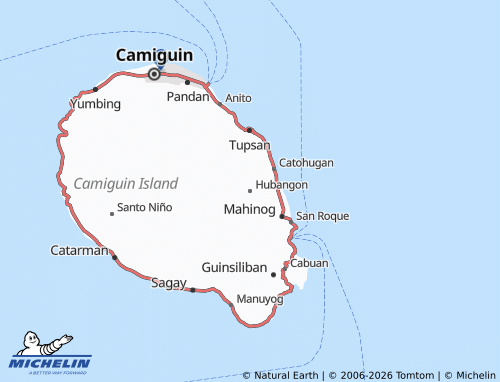 MICHELIN Hubangon map - ViaMichelin