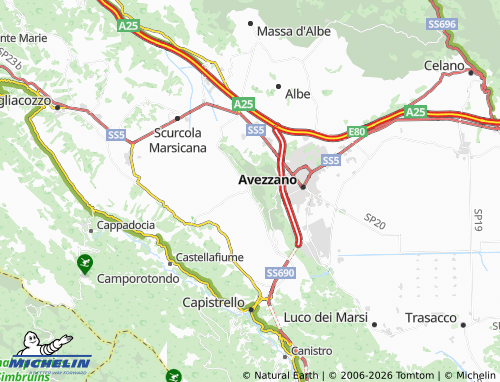 Mapa MICHELIN Cese - ViaMichelin