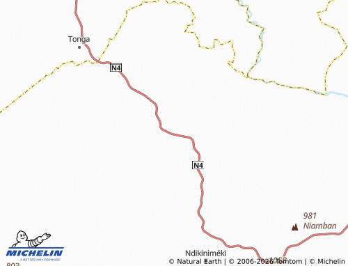 MICHELIN Makenene map - ViaMichelin