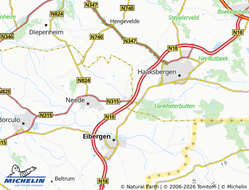 Carte MICHELIN Rietmolen - ViaMichelin