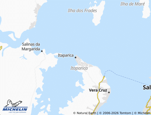 Carte MICHELIN Itaparica - ViaMichelin