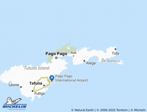 MICHELIN Aua map - ViaMichelin