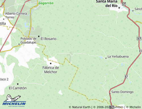 Mappa MICHELIN La Puerta de San Antonio - ViaMichelin