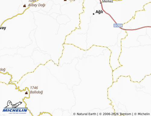 Mappa MICHELIN Değirmenözü - ViaMichelin