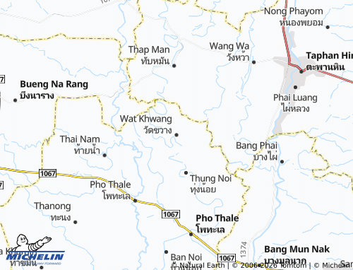 Mapa MICHELIN Wat Khwang - ViaMichelin