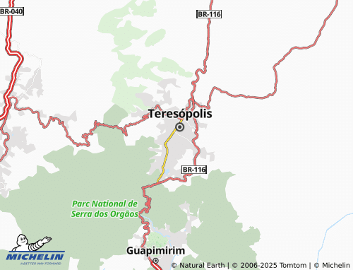 MICHELIN Fazendinha map - ViaMichelin