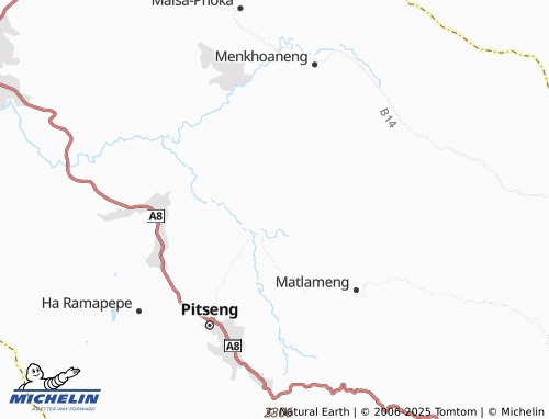 MICHELIN Ha Malefane map - ViaMichelin