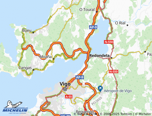 MICHELIN Purela map - ViaMichelin