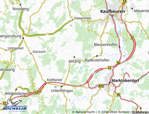 Mapa MICHELIN Aitrang - ViaMichelin