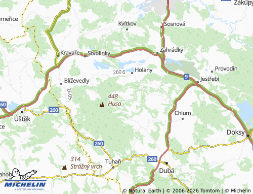 MICHELIN Loubí map - ViaMichelin