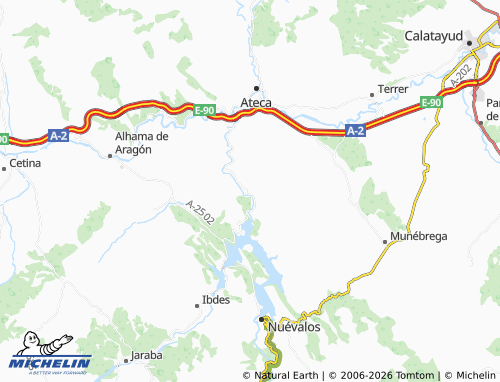 MICHELIN Carenas map - ViaMichelin