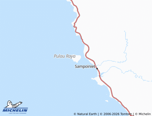 MICHELIN Pulo Raya map - ViaMichelin