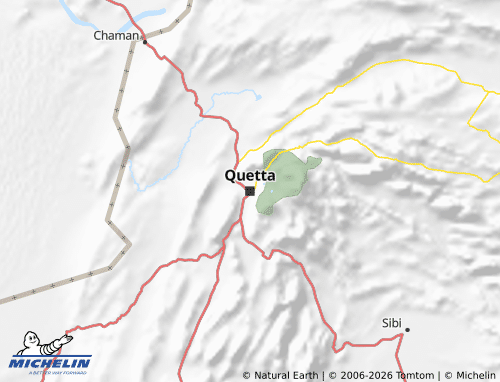 Mapa MICHELIN Baluchistan - ViaMichelin