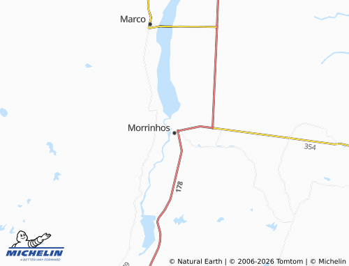 Mapa MICHELIN Morrinhos - ViaMichelin