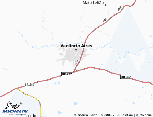 Mapa MICHELIN Cidade Alta - ViaMichelin