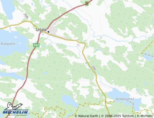 MICHELIN Myllynkulma map - ViaMichelin