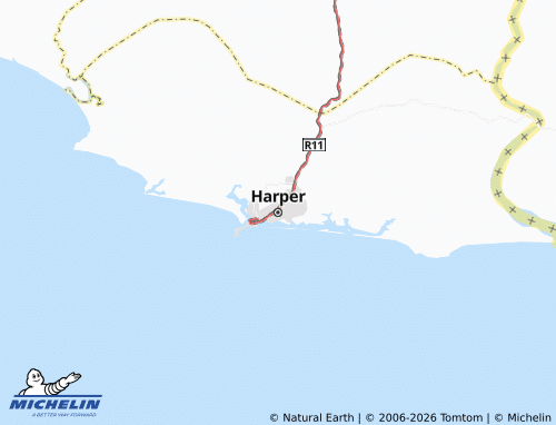 Mappa MICHELIN Harper - ViaMichelin