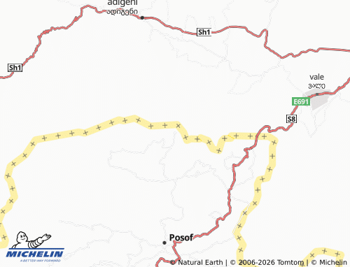 Mappa MICHELIN Erim - ViaMichelin