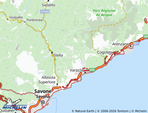 Mapa MICHELIN Pero - ViaMichelin