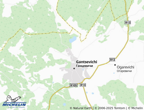 MICHELIN Lyubashevo map - ViaMichelin