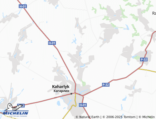 MICHELIN Sloboda map - ViaMichelin