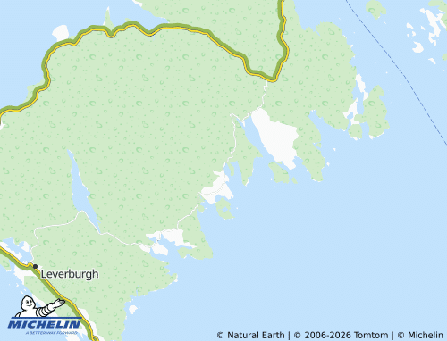 Carte MICHELIN Beacravik - ViaMichelin