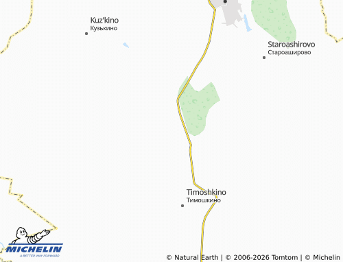 MICHELIN-Landkarte Kuz'minovka - ViaMichelin