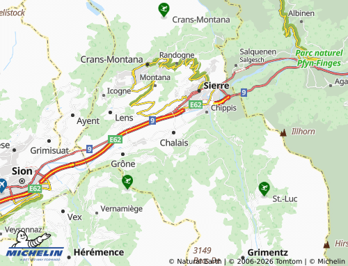 Mappa MICHELIN Chalais - ViaMichelin