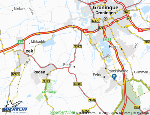 Mapa MICHELIN Peizerwold - ViaMichelin
