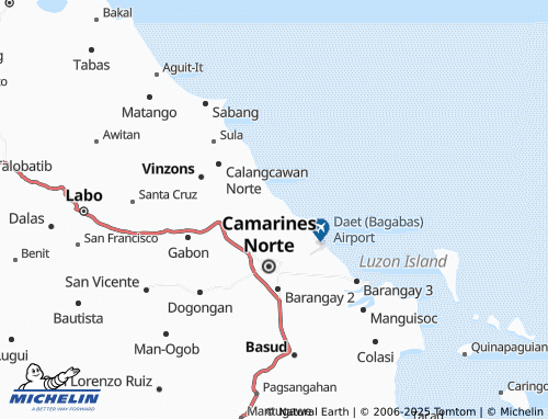 MICHELIN San Nicolas map - ViaMichelin