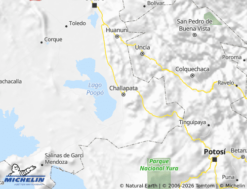 MICHELIN Avaroa map - ViaMichelin