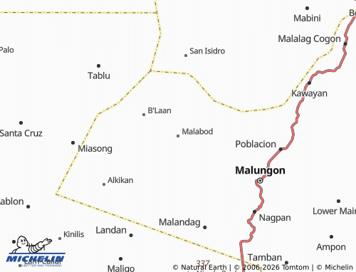 Carte MICHELIN Malabod - ViaMichelin