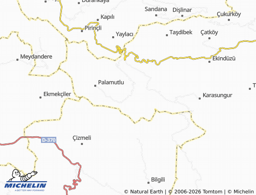 MICHELIN Tosuntarla map - ViaMichelin