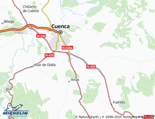 MICHELIN La Melgosa map - ViaMichelin