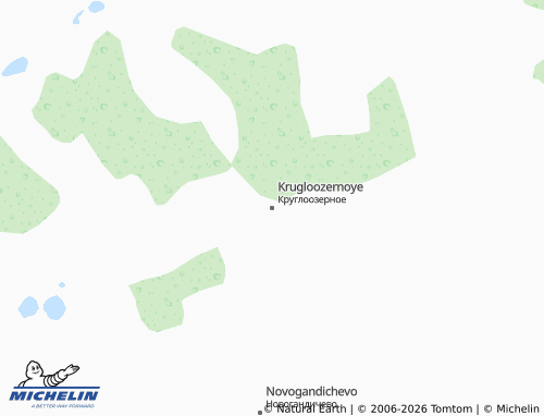 MICHELIN-Landkarte Krugloozernoye - ViaMichelin