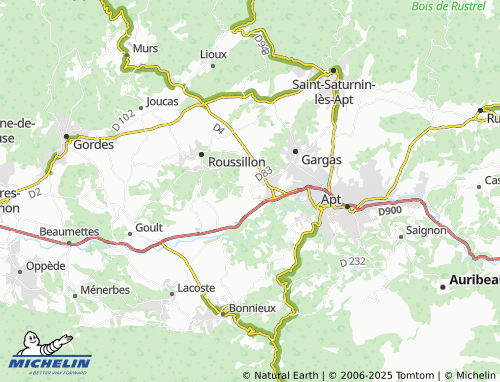 MICHELIN Perrotet map - ViaMichelin