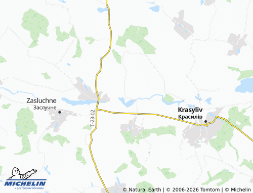 Carte MICHELIN Dubyshche - ViaMichelin
