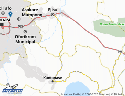 Mapa MICHELIN Kwaso - ViaMichelin