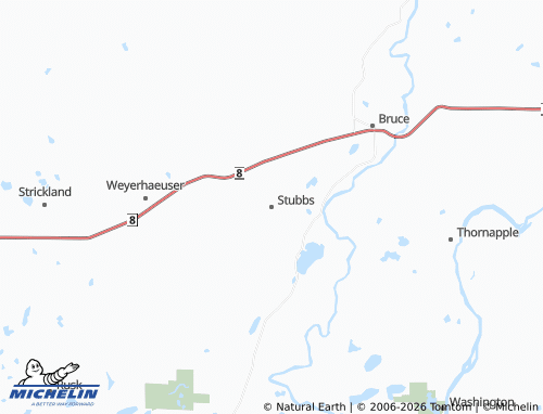Mappa MICHELIN Stubbs - ViaMichelin