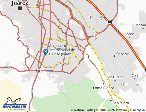 Mappa MICHELIN Infonavit Salvarcar - ViaMichelin