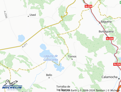 Mappa MICHELIN Berrueco - ViaMichelin