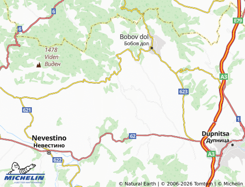 Mapa MICHELIN Korkina - ViaMichelin