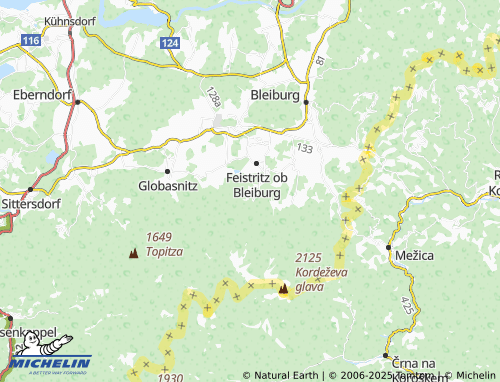 Carte MICHELIN Ruttach-Schmelz - ViaMichelin