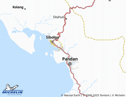 MICHELIN Sarudik map - ViaMichelin