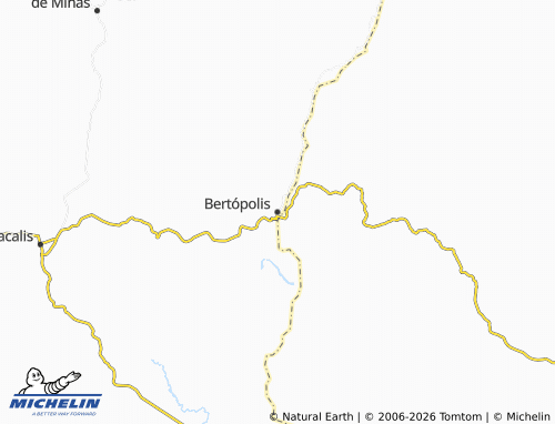 MICHELIN Bertópolis map - ViaMichelin
