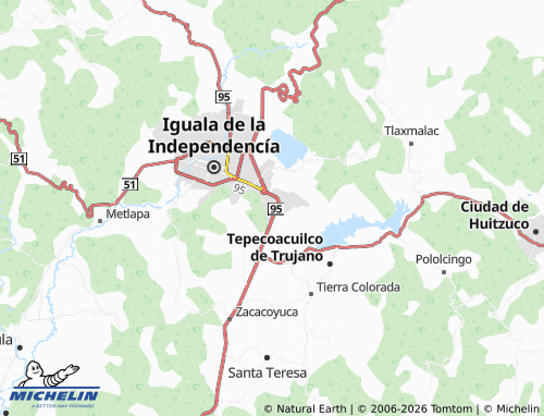 MICHELIN Lucio González map - ViaMichelin
