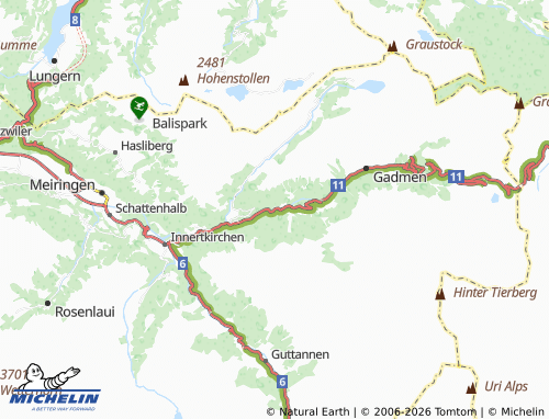 MICHELIN-Landkarte Nessental - ViaMichelin