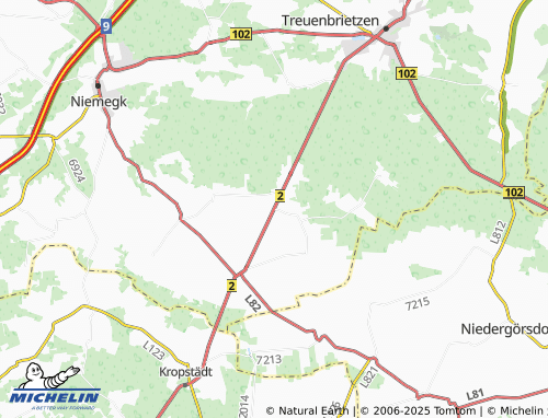 MICHELIN Schwabeck Gasthof map - ViaMichelin