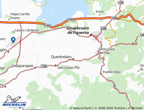Mapa MICHELIN Benito Juárez - ViaMichelin