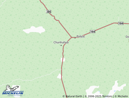 MICHELIN Francisco Arana map - ViaMichelin